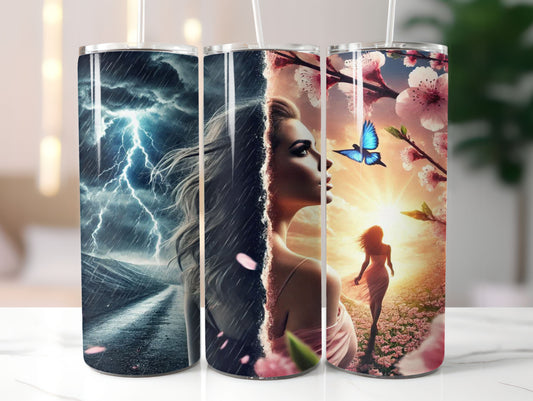 Out of the Storm Design 20oz Tumbler