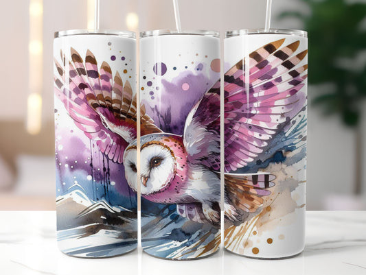 Owl Abstract (3) 20oz Tumbler