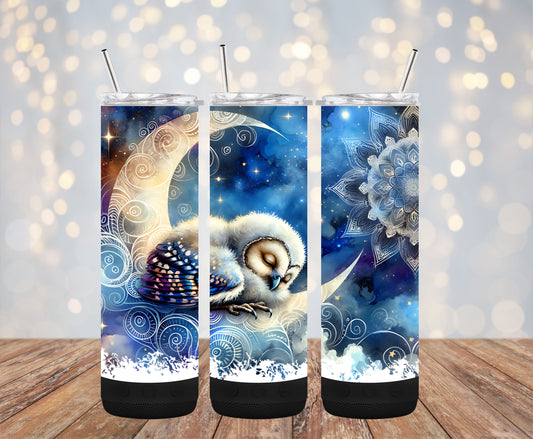 Owl on Moon 20oz Bluetooth Speaker Tumbler