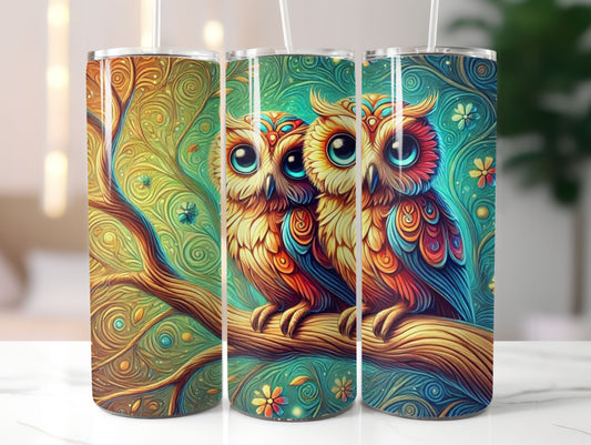 Owls (3) 20oz Tumbler