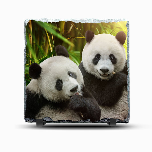 Pandas Design Printed Rock Slate