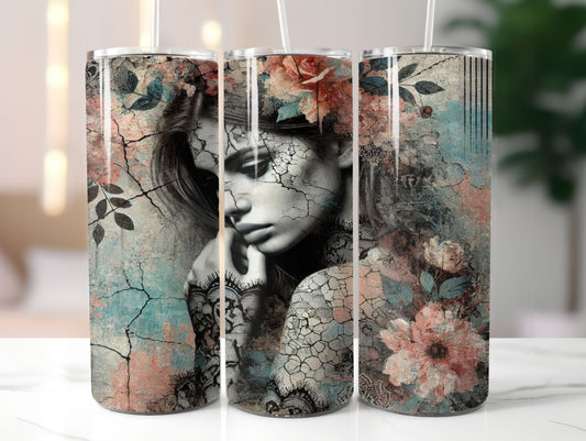 Pastel Woman Design 20oz Tumbler