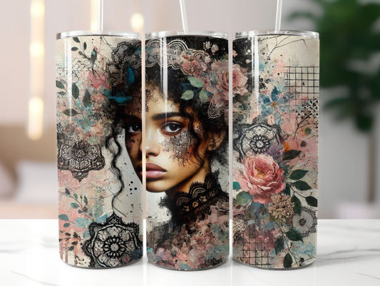 Pastel Woman 2 Design 20oz Tumbler