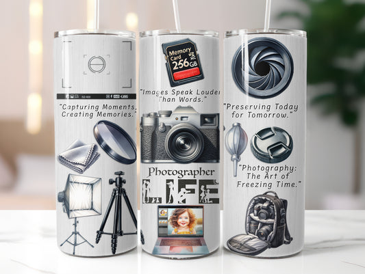 Photography 20oz Tumbler