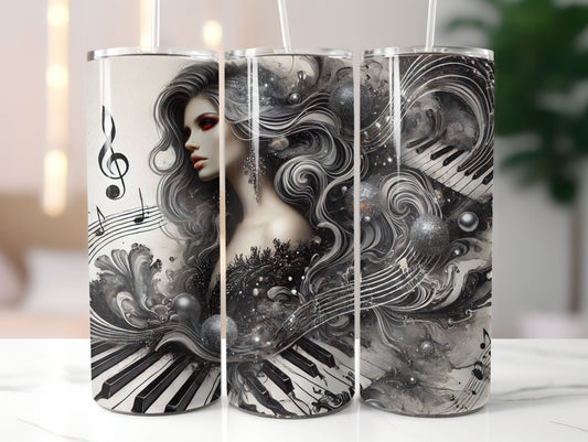Piano Woman 2 Design 20oz Tumbler
