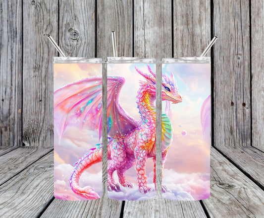 Pink Dragon 20oz Tumbler