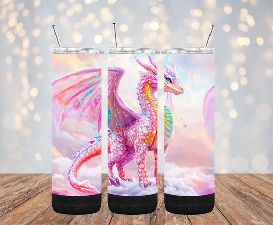 Pink Dragon 20oz Bluetooth Speaker Tumbler