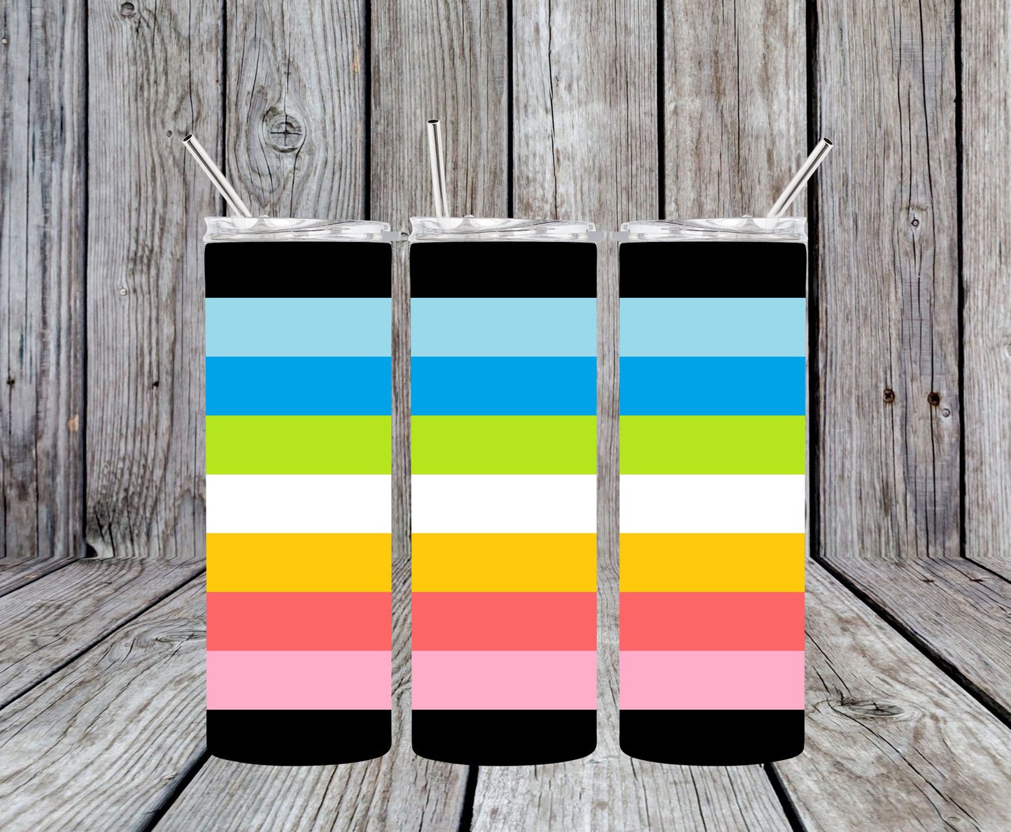 Queer Pride Flag Design 20oz Tumbler