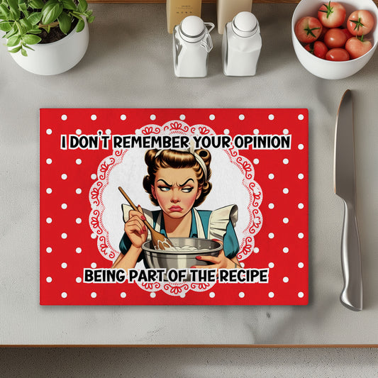 Opinion Recipe Glass Chopping Cutting Board