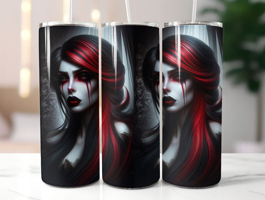 Red Tears Design 20oz Tumbler