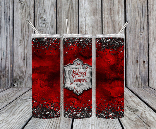 Vampire Blood Red 20oz Tumbler