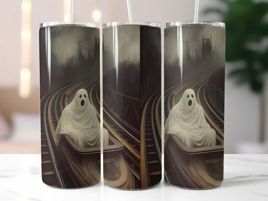 Ghost Rollercoaster 20oz Tumbler