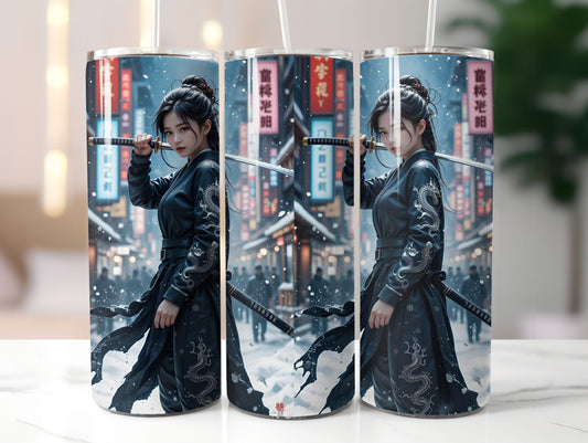 Samurai Woman (1) 20oz Tumbler