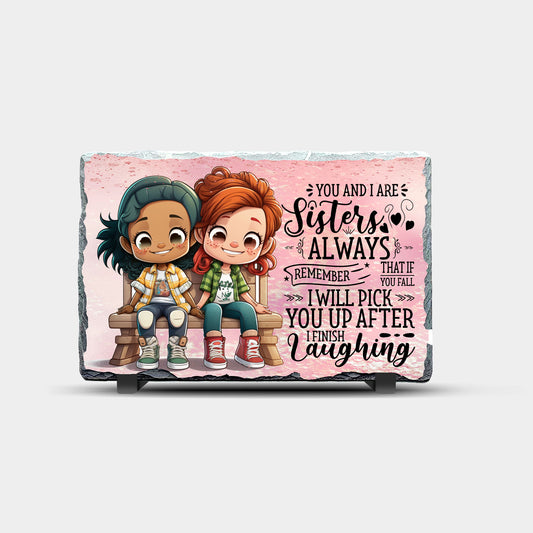 Sisters Design 1a Printed Rock Slate