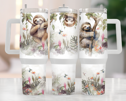 Sloths 40oz Tumbler