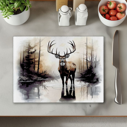 Stag 1 Glass Chopping Cutting Board
