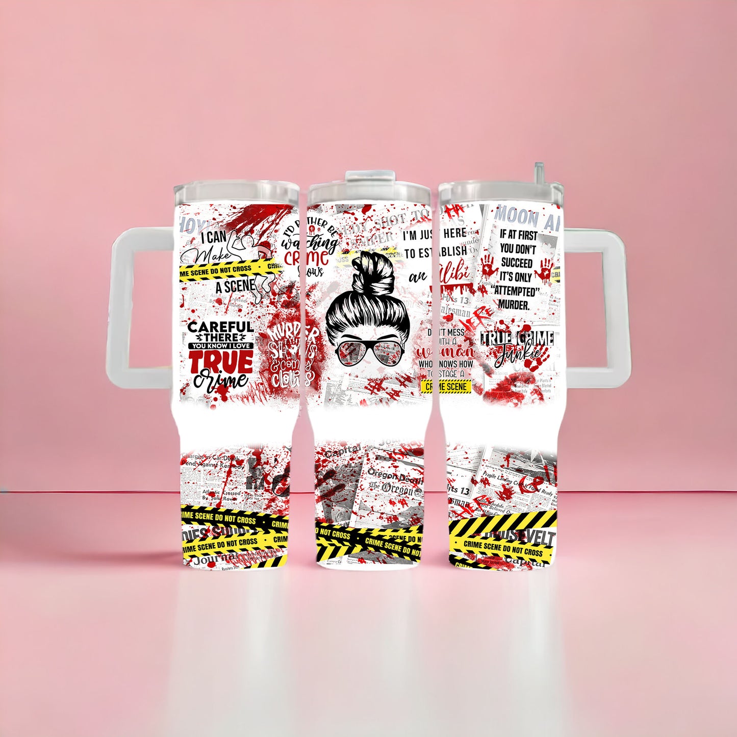 True Crime 40oz Tumbler