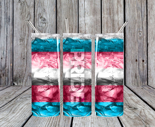 Transgender Pride Design 20oz Tumbler