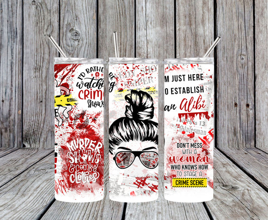True Crime 20oz Tumbler