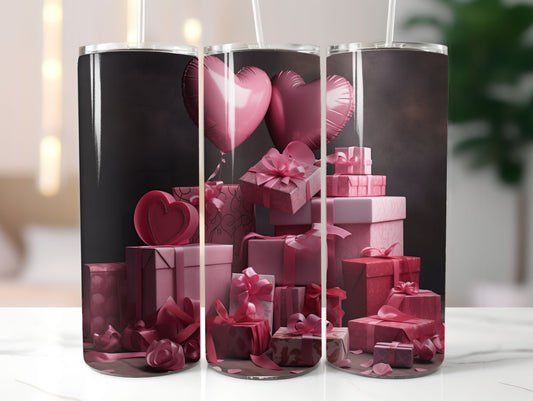 Valentines Presents Design 20oz Tumbler
