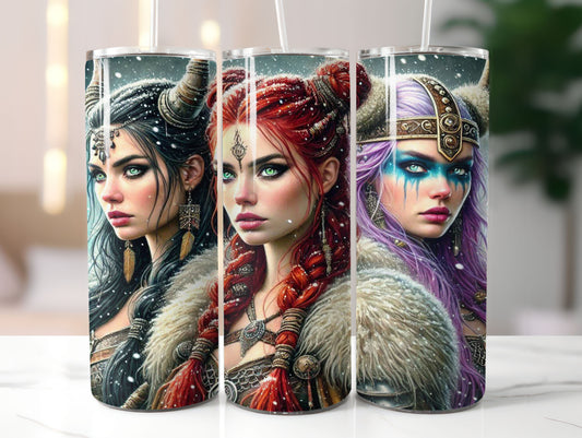 Viking Women Design 20oz Tumbler