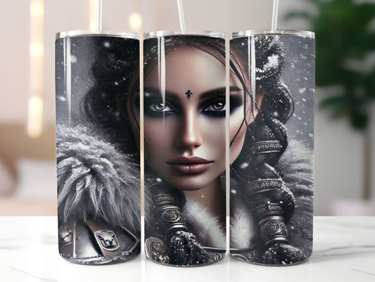 Viking Woman 2 Design 20oz Tumbler