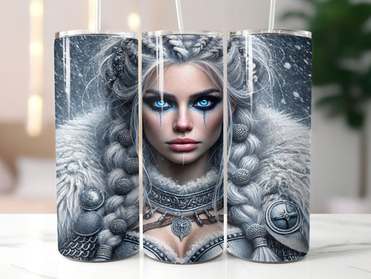 Viking Woman 4 Design 20oz Tumbler