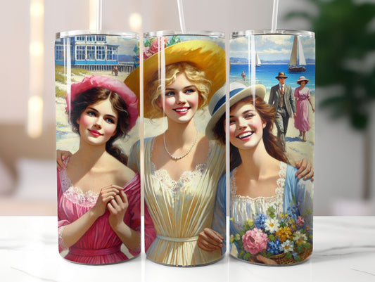 Vintage Ladies (7) 20oz Tumbler
