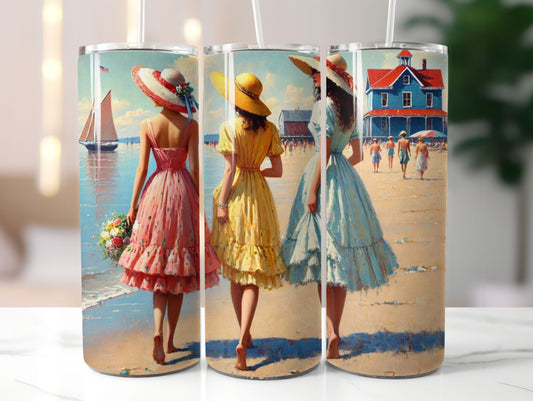 Vintage Ladies (9) 20oz Tumbler