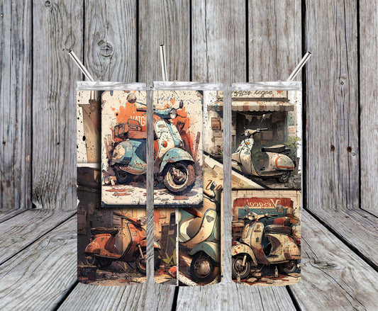Vintage Scooters 20oz Tumbler