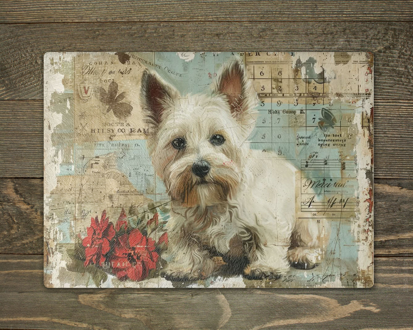 Westie Chopping Cutting Board