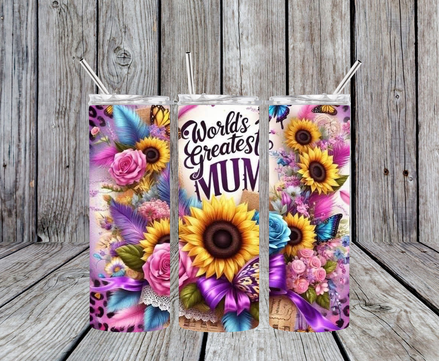World's Greatest Mum 20oz Tumbler