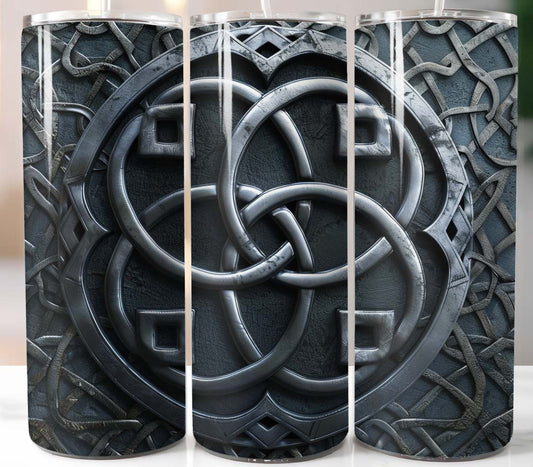 Grey Celtic 20oz Tumbler