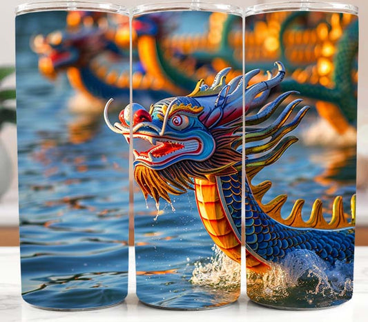Chinese Dragon 20oz Tumbler