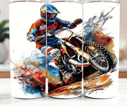 Dirtbike 20oz Tumbler