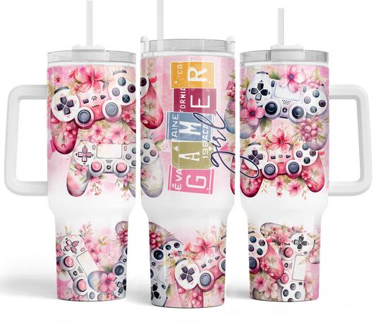 Gamer Girl 40oz Tumbler