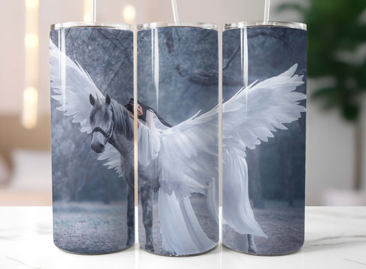 Unicorn with Wings 20oz Tumbler