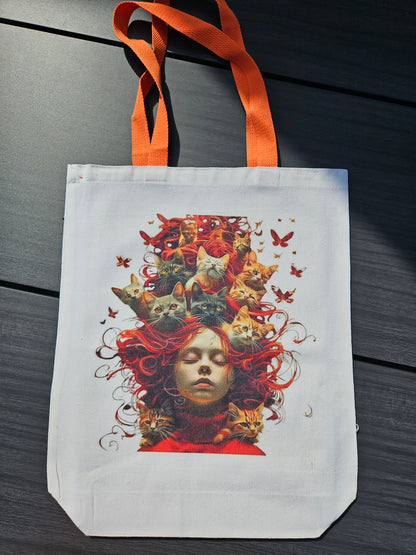 Canvas Tote Bag Preprinted
