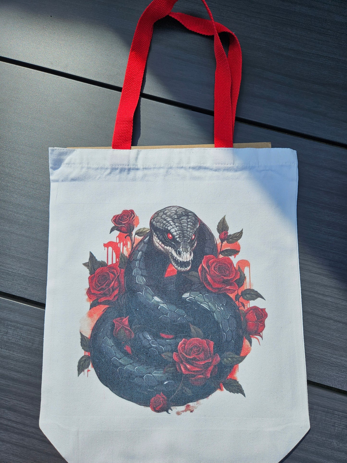 Canvas Tote Bag Preprinted