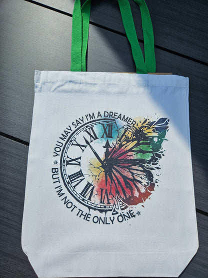 Canvas Tote Bag Preprinted