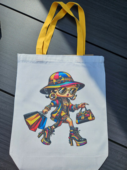Canvas Tote Bag Preprinted