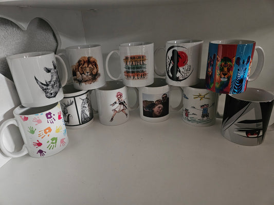 Personalised White 11oz Ceramic Mug
