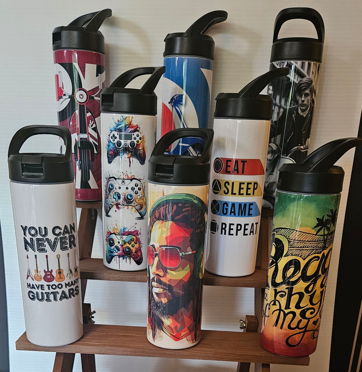 20oz Custom Printed Tumbler with Flip Lid