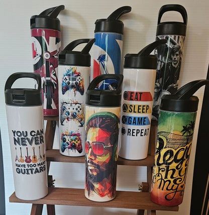 20oz Custom Printed Tumbler with Flip Lid