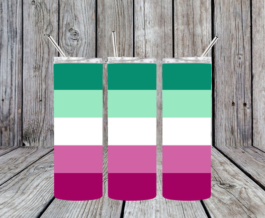 Abrosexual Pride Flag 20oz Tumbler
