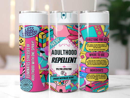 Adulthood Repellent 20oz Tumbler