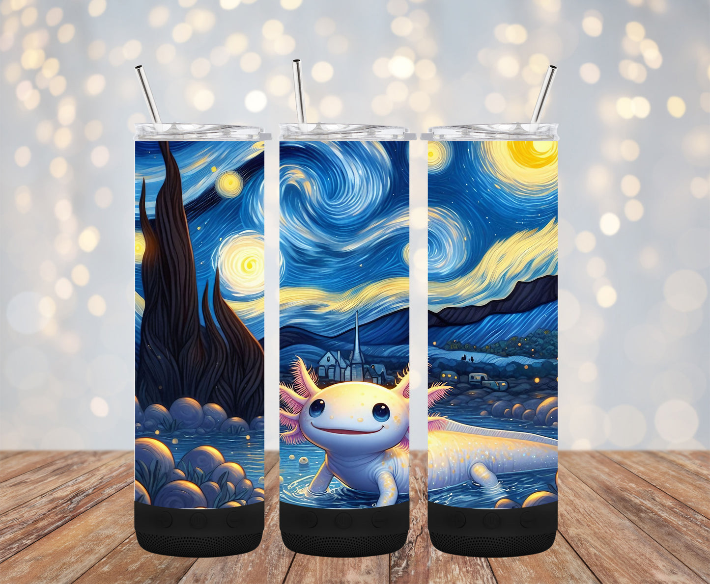 Axolotl 20oz Bluetooth Speaker Tumbler