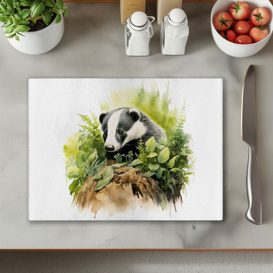 Badger 3 Chopping Cutting Board or Coaster