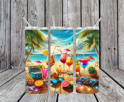 Beach Drinks 2 20oz Tumbler