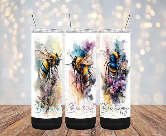 Bee Sweet 20oz Bluetooth Speaker Tumbler